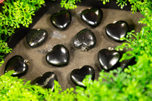 Load image into Gallery viewer, Heart-Shaped Shungite Pendant with Sterling Silver Chain