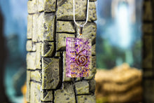 Load image into Gallery viewer, Amethyst Orgone Pendant with Sterling Silver Chain