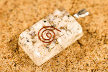 Load image into Gallery viewer, Smoky Quartz Orgone Pendant with Sterling Silver Chain
