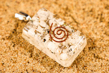 Load image into Gallery viewer, Smoky Quartz Orgone Pendant with Sterling Silver Chain

