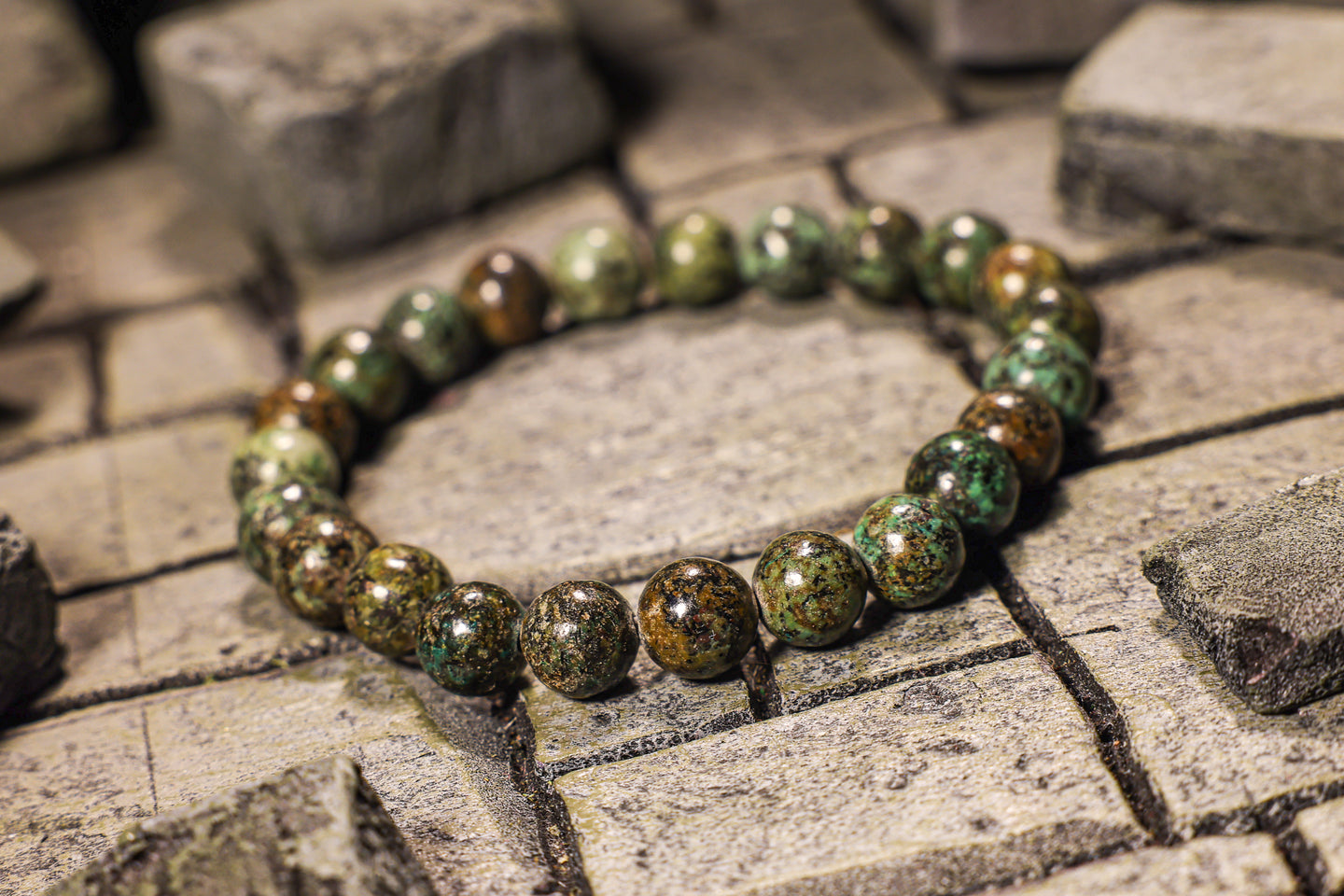 African Turquoise Bracelet