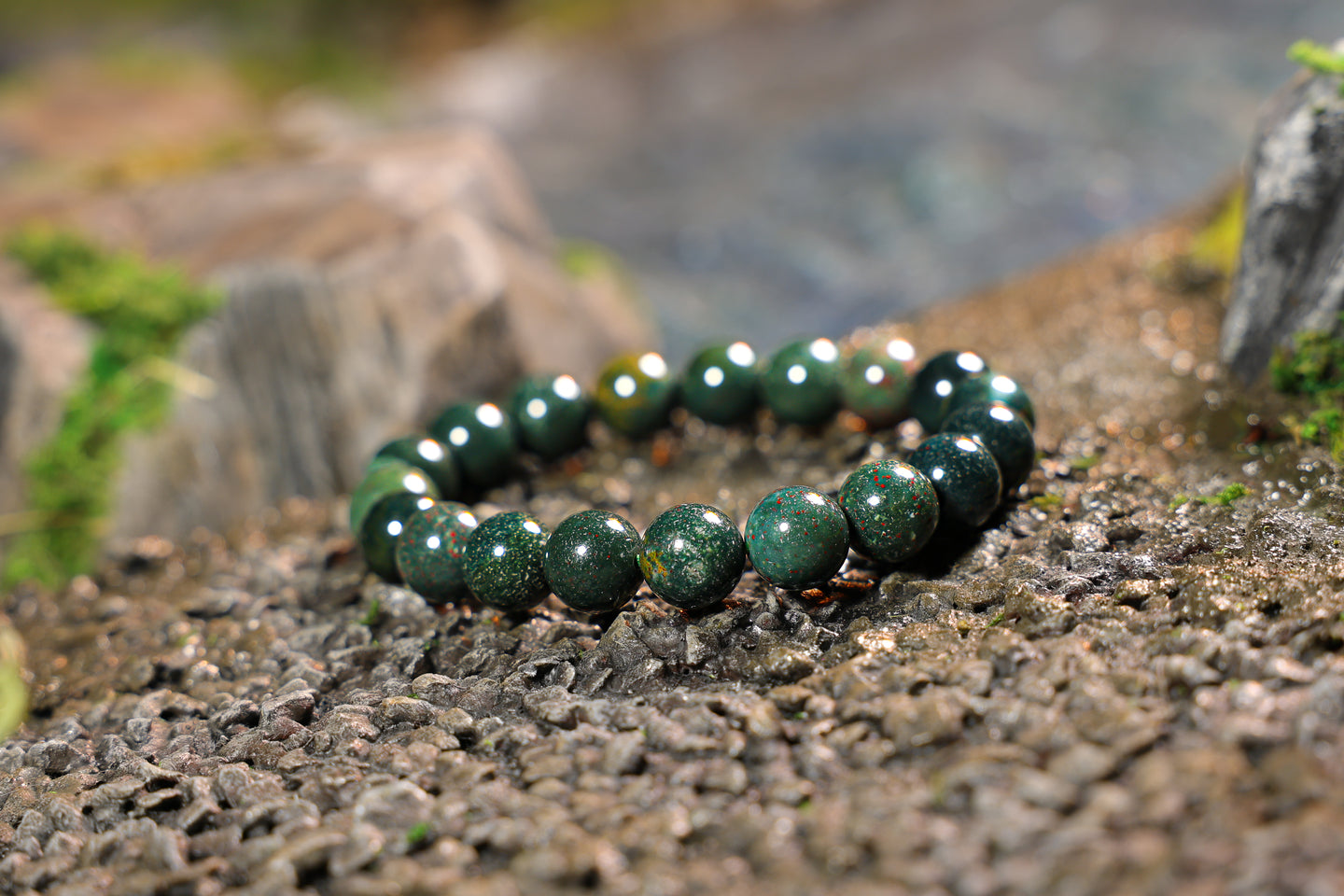 Bloodstone Bracelet