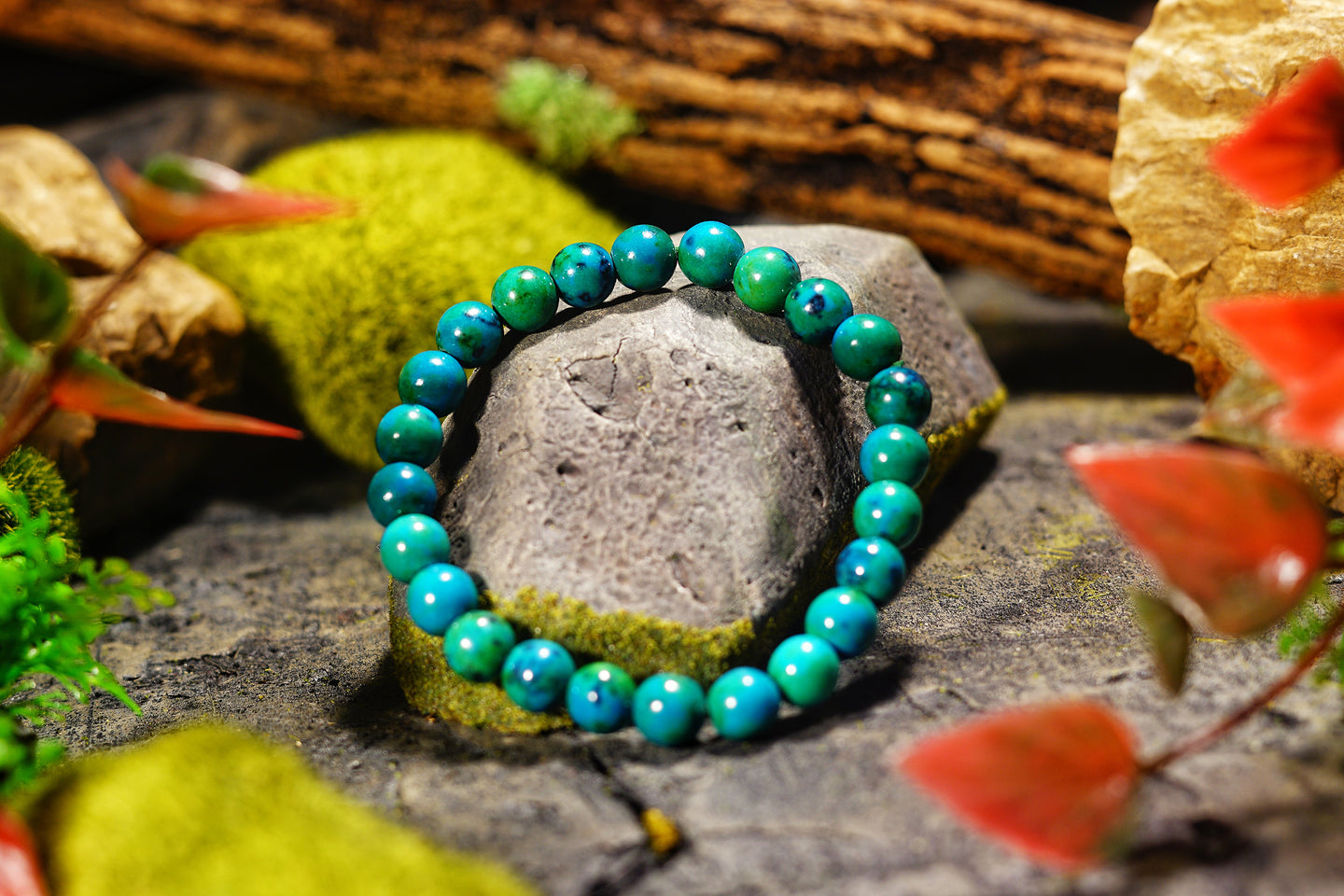 Chrysocolla Bracelet (8mm)