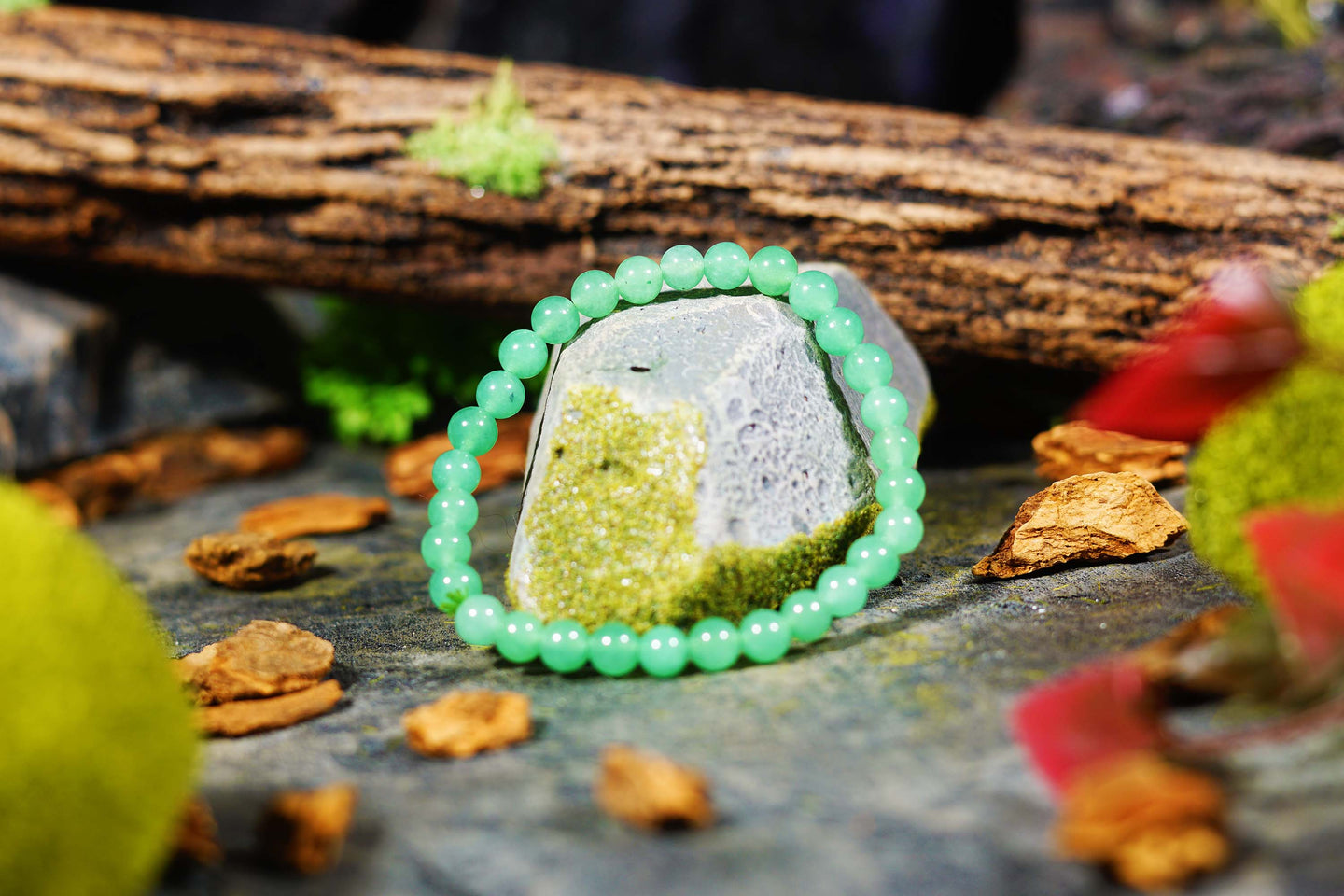 Green Aventurine Bracelet (6mm or 8mm)