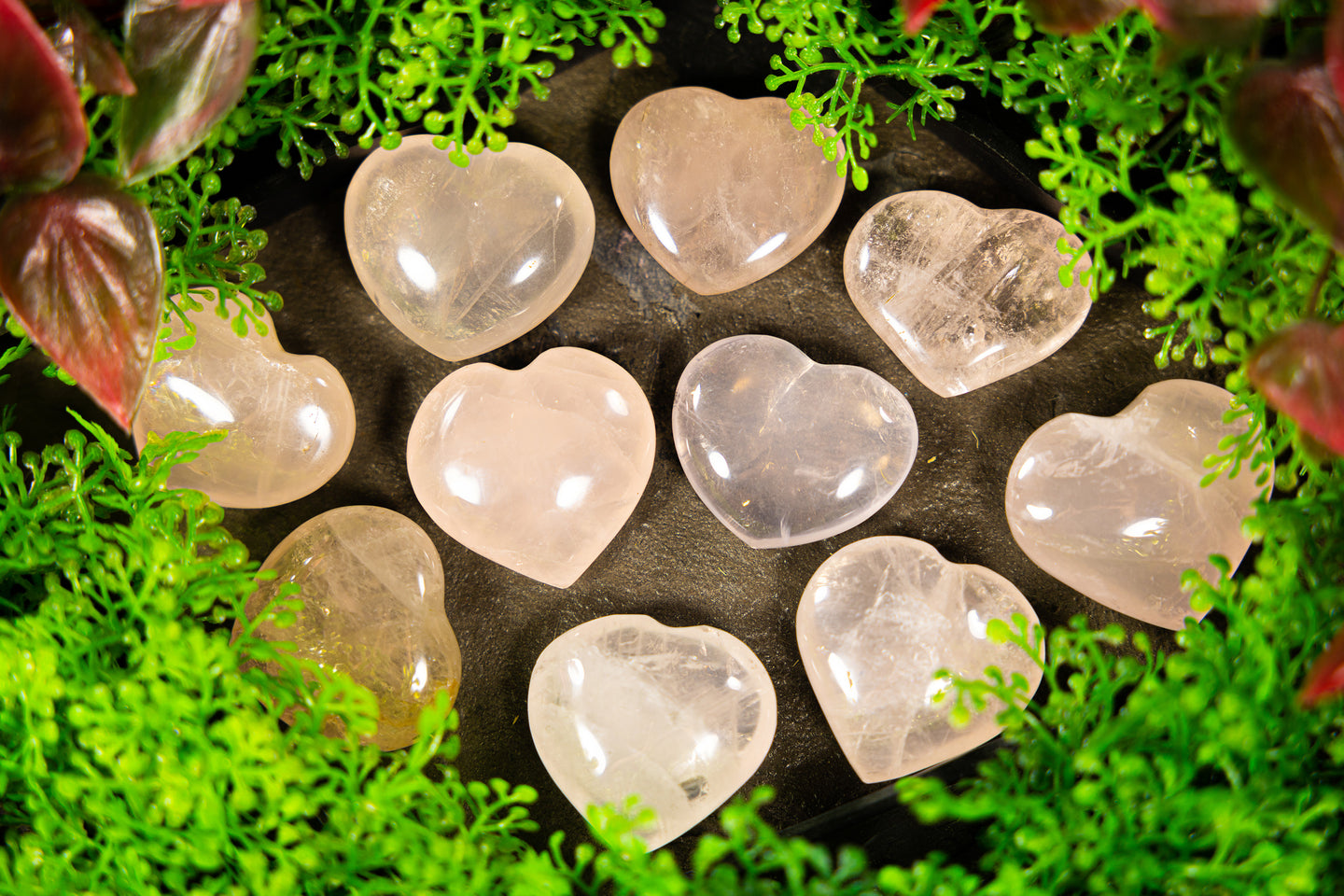 Heart-Shaped Rose Quartz