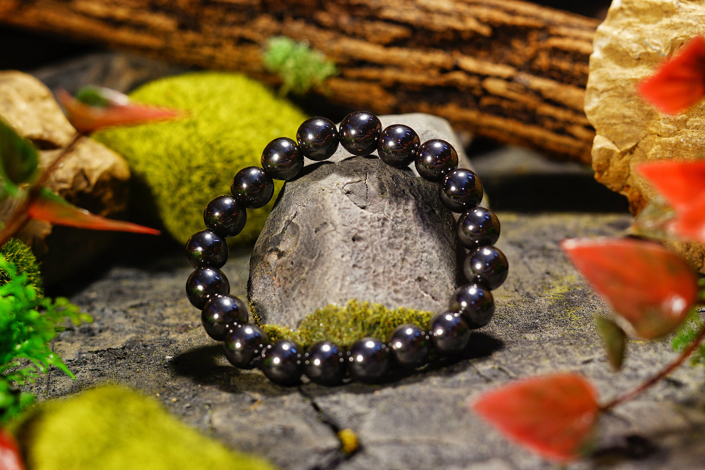 Hematite Bracelet (4mm, 10mm)