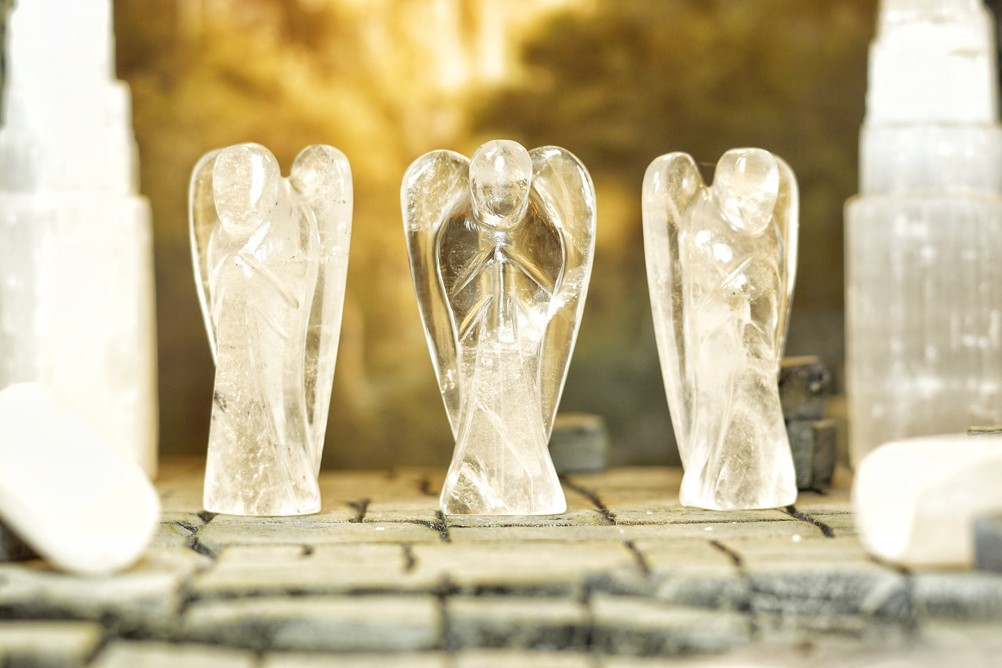 Clear Quartz Angels