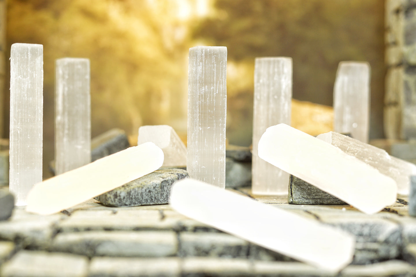 Selenite Wand