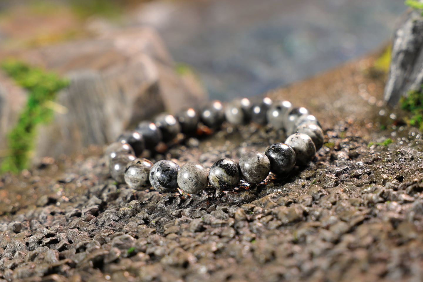 Larvikite Bracelet (10mm)