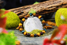 Load image into Gallery viewer, Multi-Tiger&#39;s Eye Bracelet (4mm, 8mm, 10mm)
