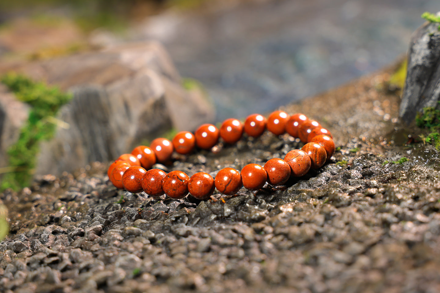 Red Jasper Bracelet (8mm)