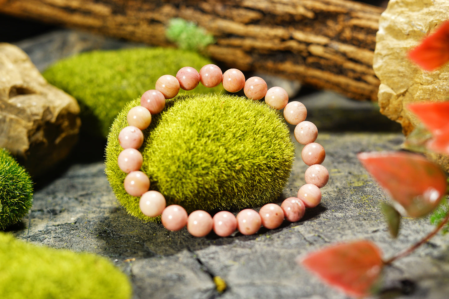 Rhodochrosite Bracelet