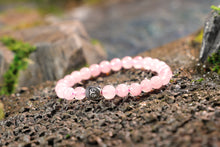 Load image into Gallery viewer, Rose Quartz Bracelet (6mm, 8mm, 10mm)
